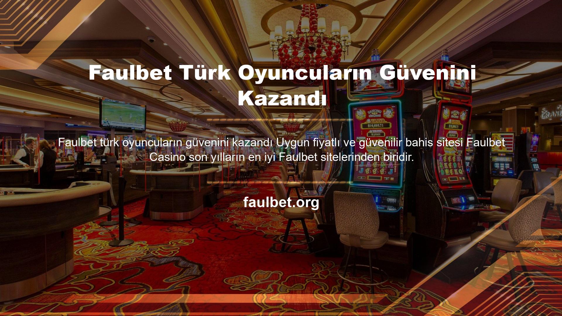 Faulbet Casino, premium bahis seçeneklerine kısa sürede yüksek faiz oranlarıyla bahis yapmanızı sağlayan tekli ve paket kuponlar oluşturmanıza olanak tanır