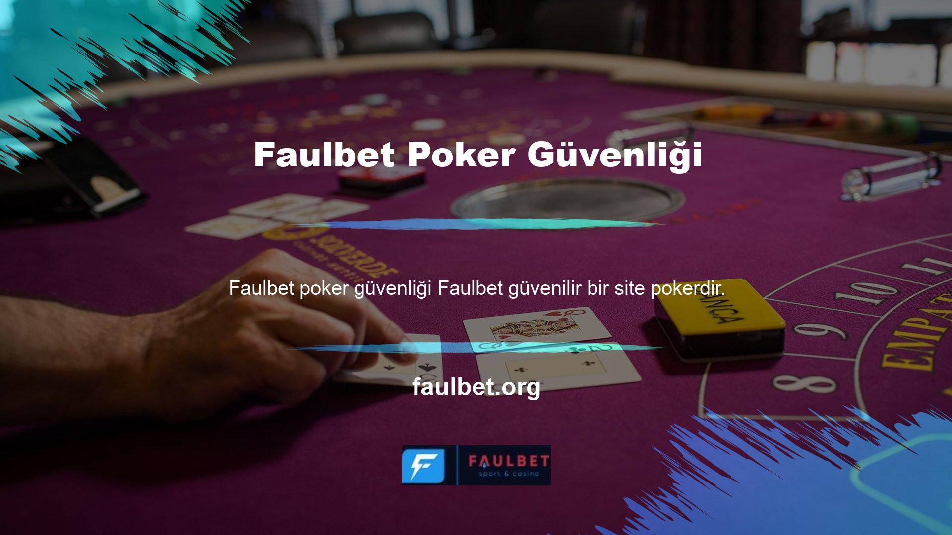 Tabii ki bu sorunun cevabı çok garip bir seçenektir, Faulbet özellikle siteye kaydolduktan sonra ve depolamadan önce güvenilir bir site poker